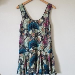 Free People Sleeveless Mini Swing Dress